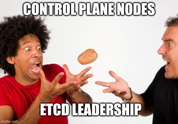etcd leadership hot potato